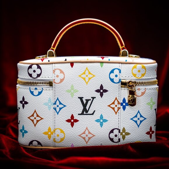 Louis Vuitton x Takashi Murakami Vanity Chain Pouch M13662 LV x TM BNIB - Picture 5 of 16